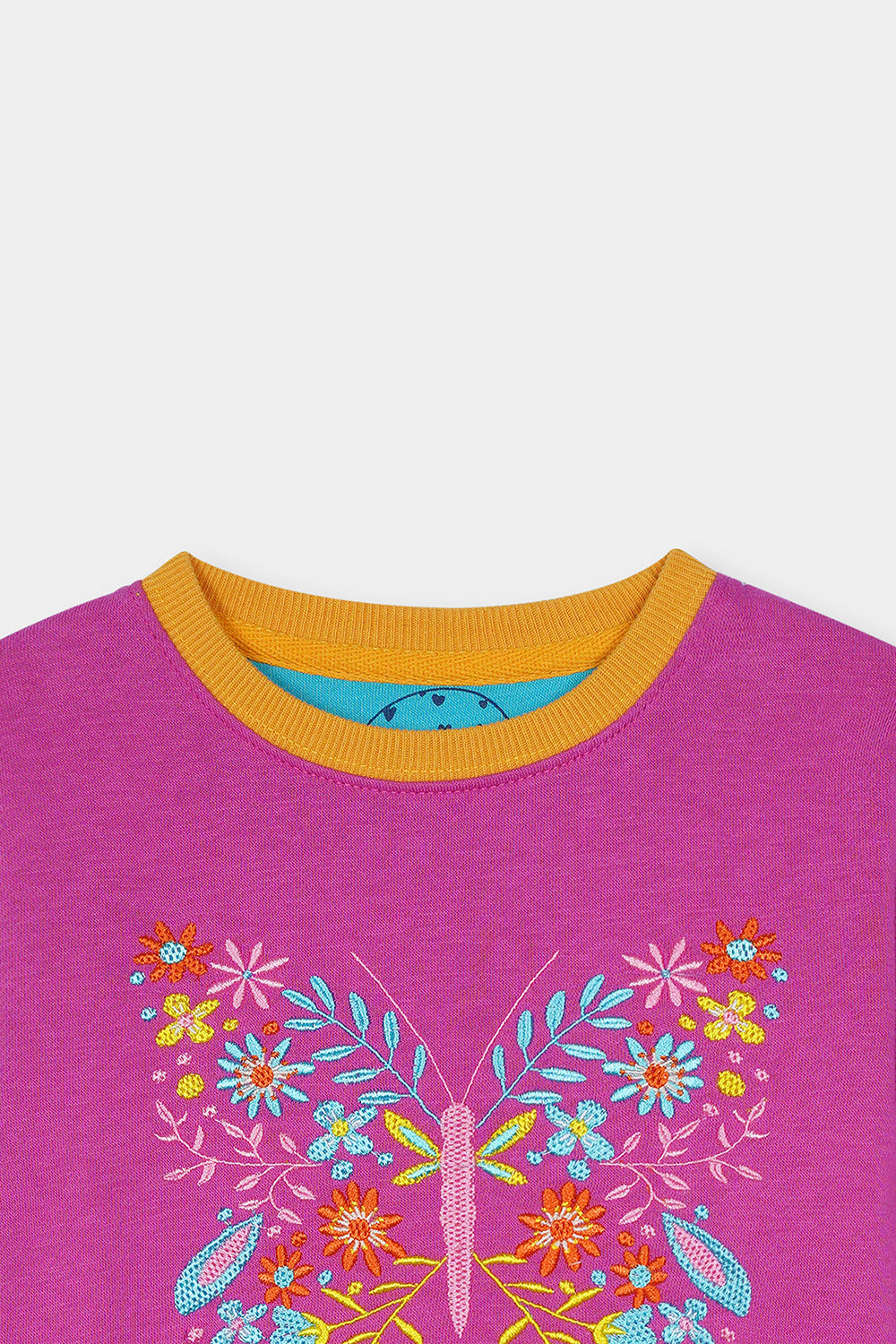 Floral Butterfly Sweat Shirt