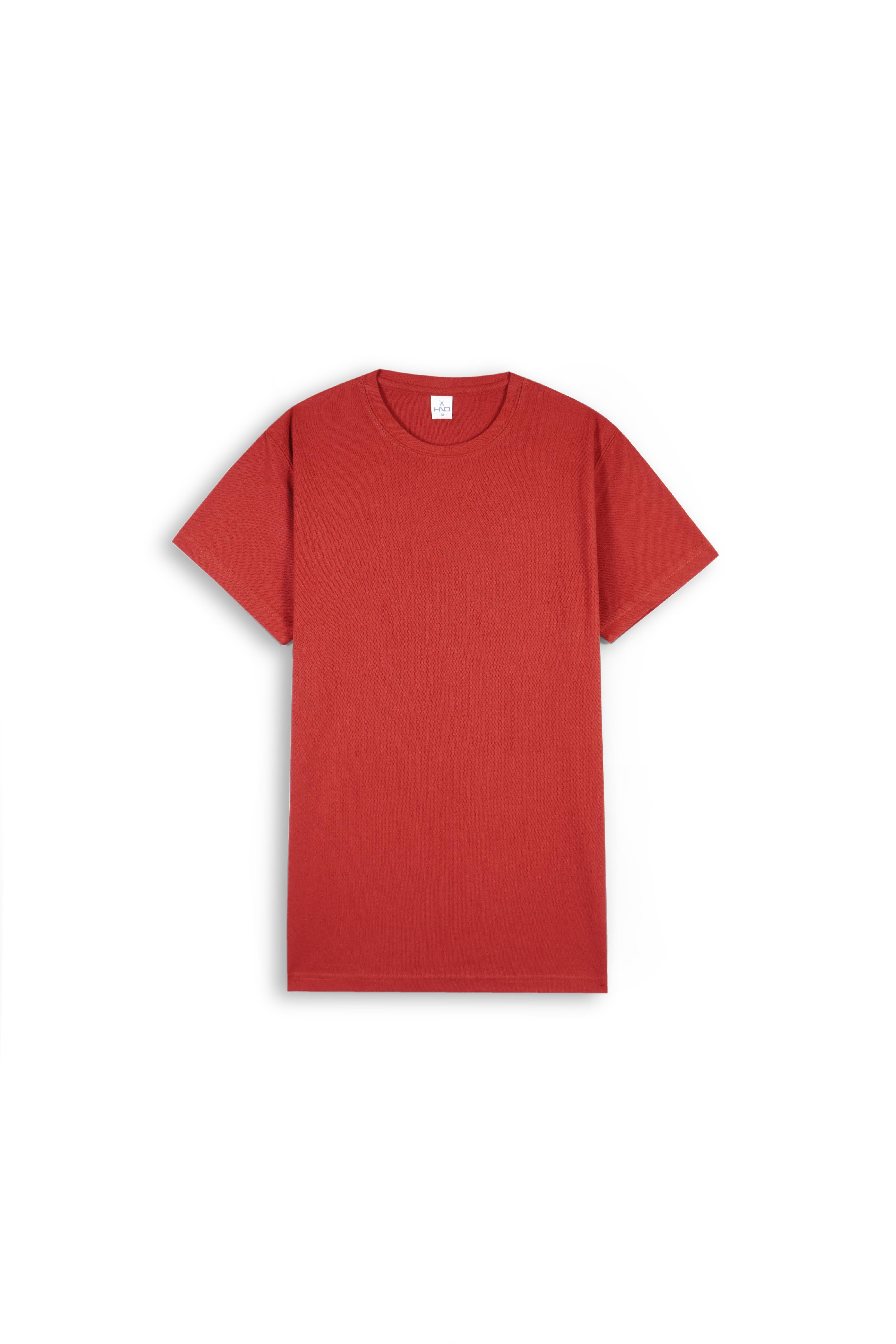 MAROON COTTON T-SHIRT