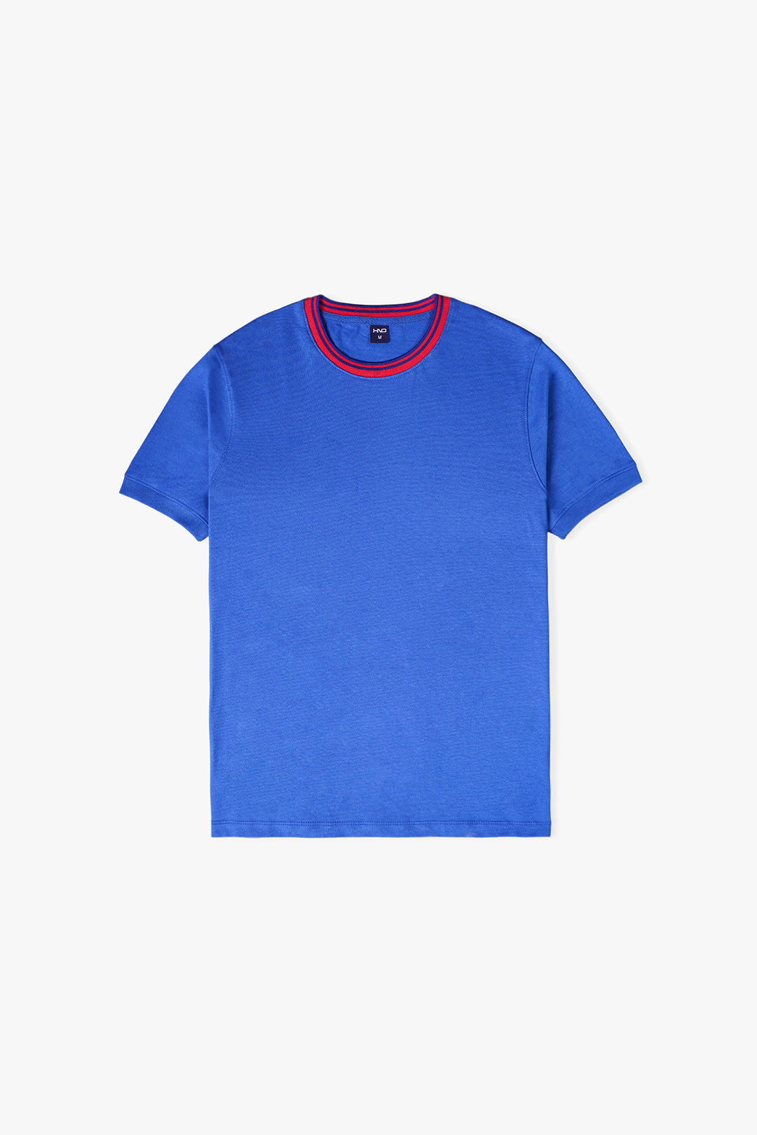 Men's Tee With Tipped Neck And Sleeves