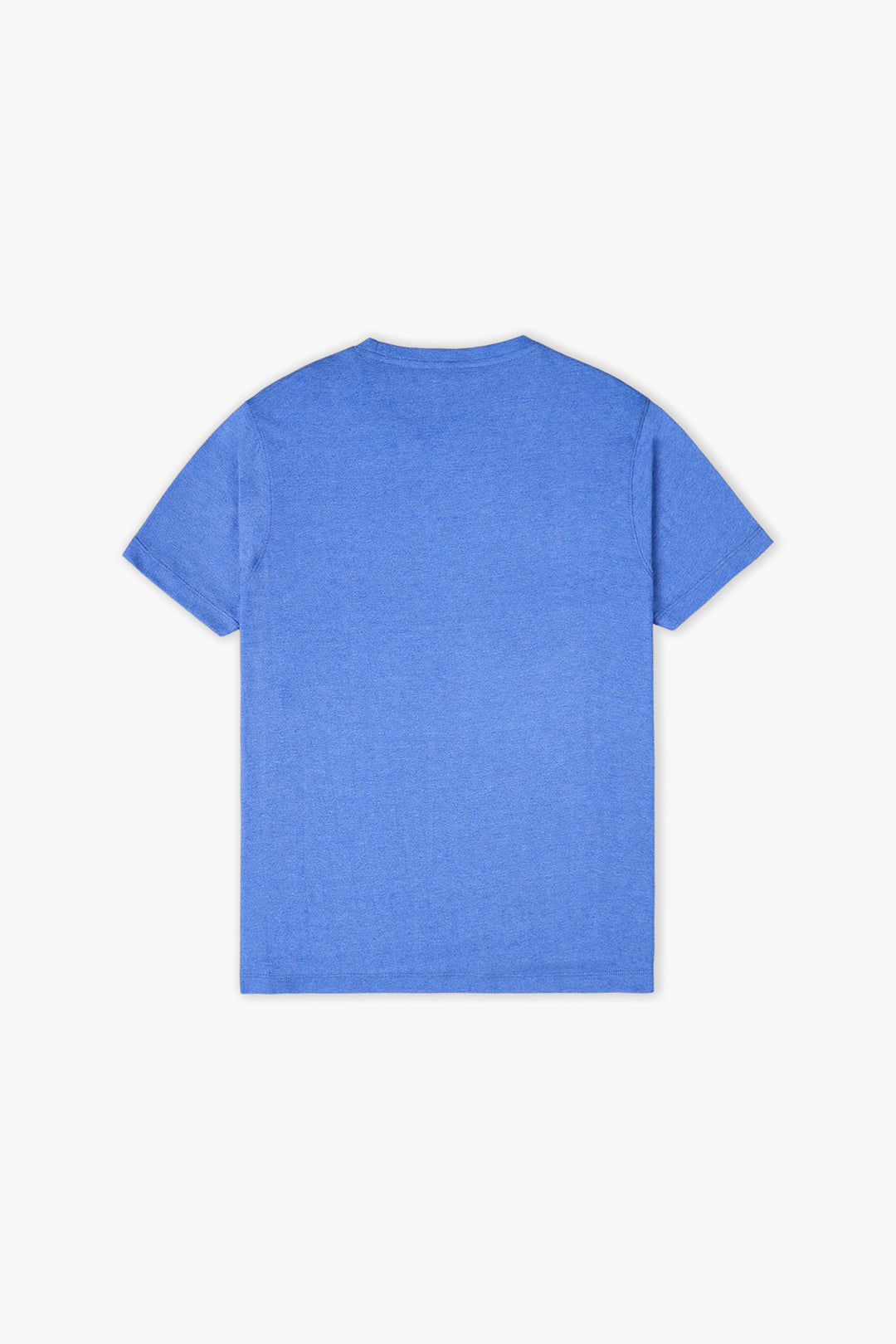 Men's Blue Basic T-Shirt