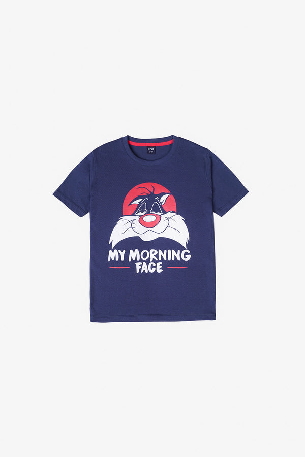 Boy's Morning Face Graphic T-Shirt