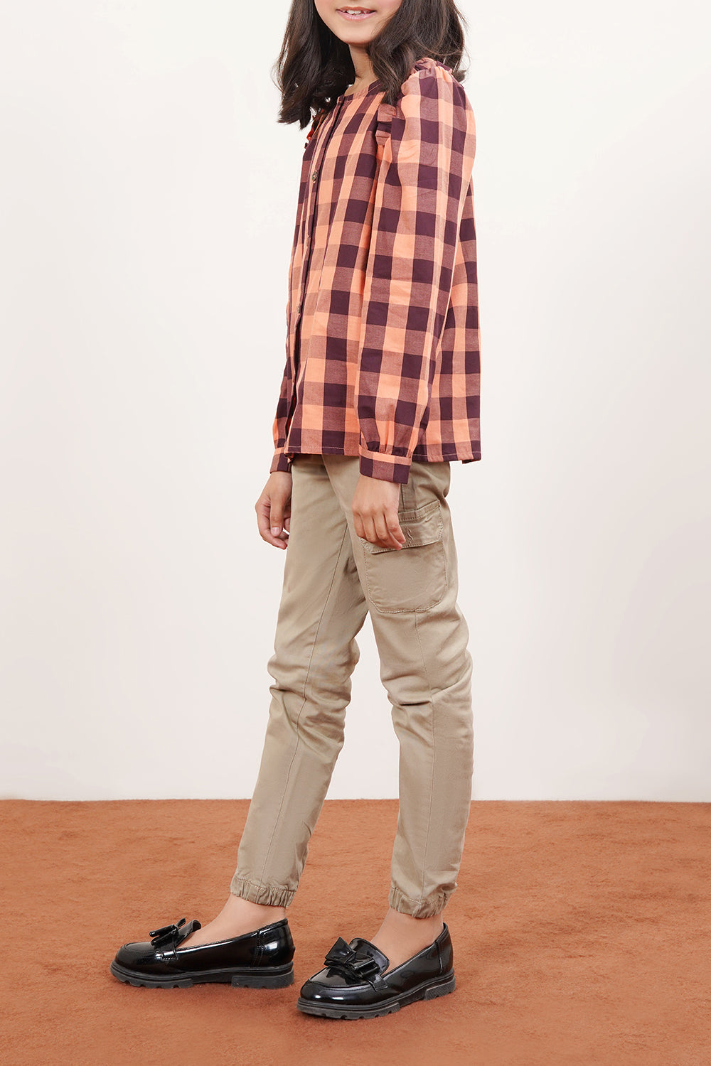 Girl'S Button Down Tunic