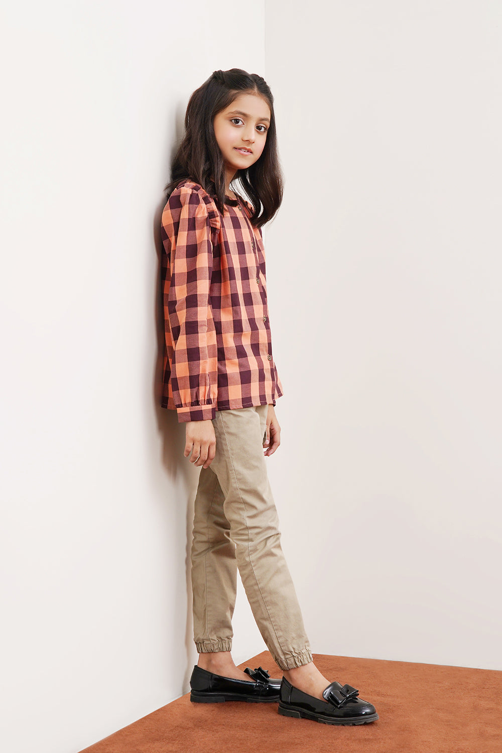Girl'S Button Down Tunic
