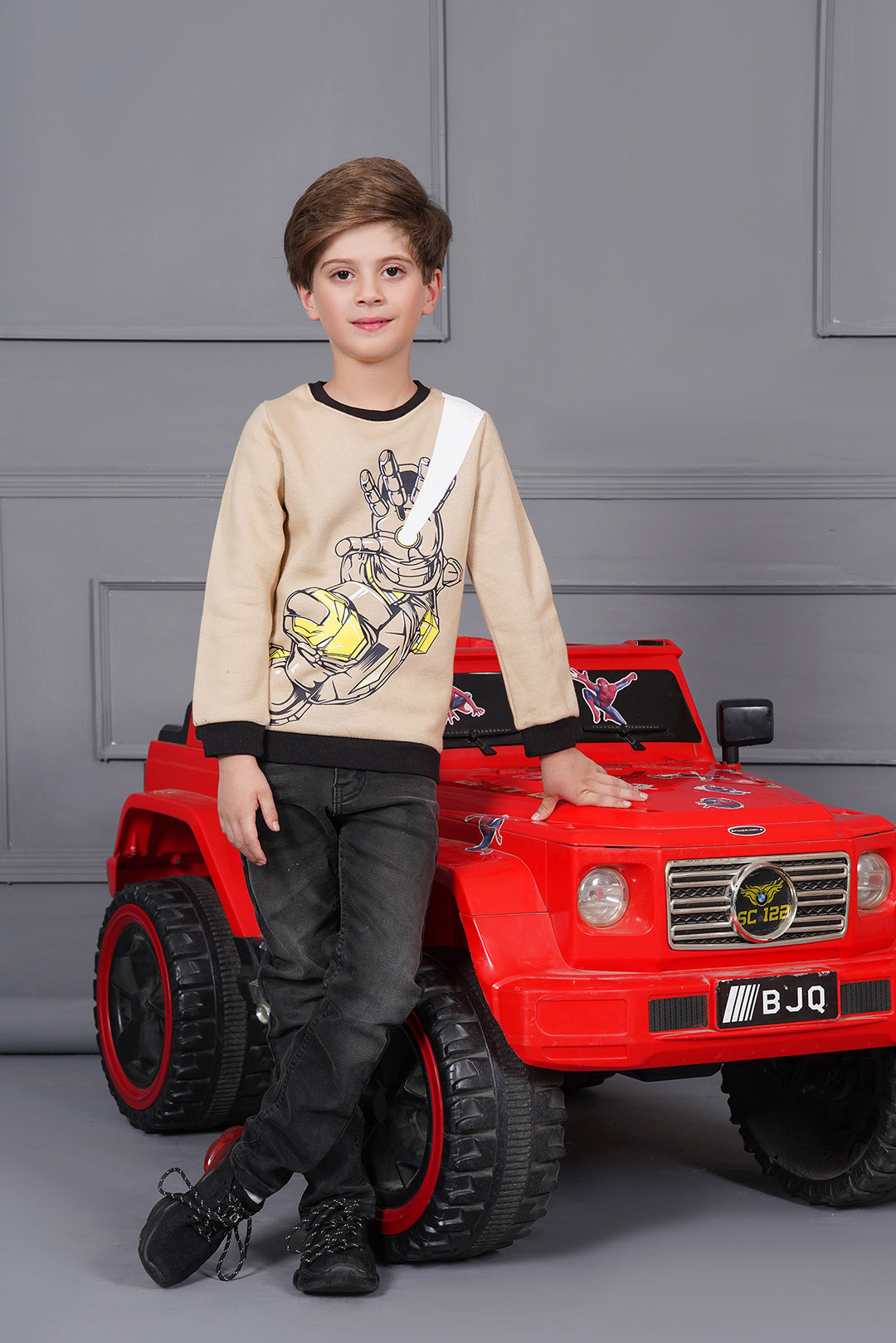 Iron Man Sweat Shirt for Boys