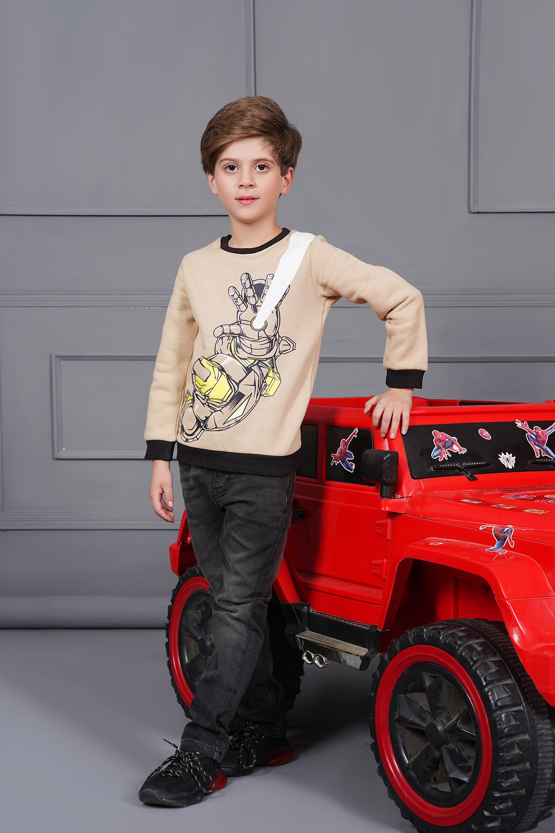 Iron Man Sweat Shirt for Boys