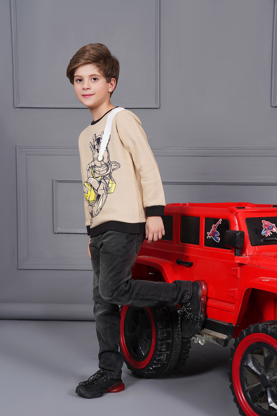 Iron Man Sweat Shirt for Boys
