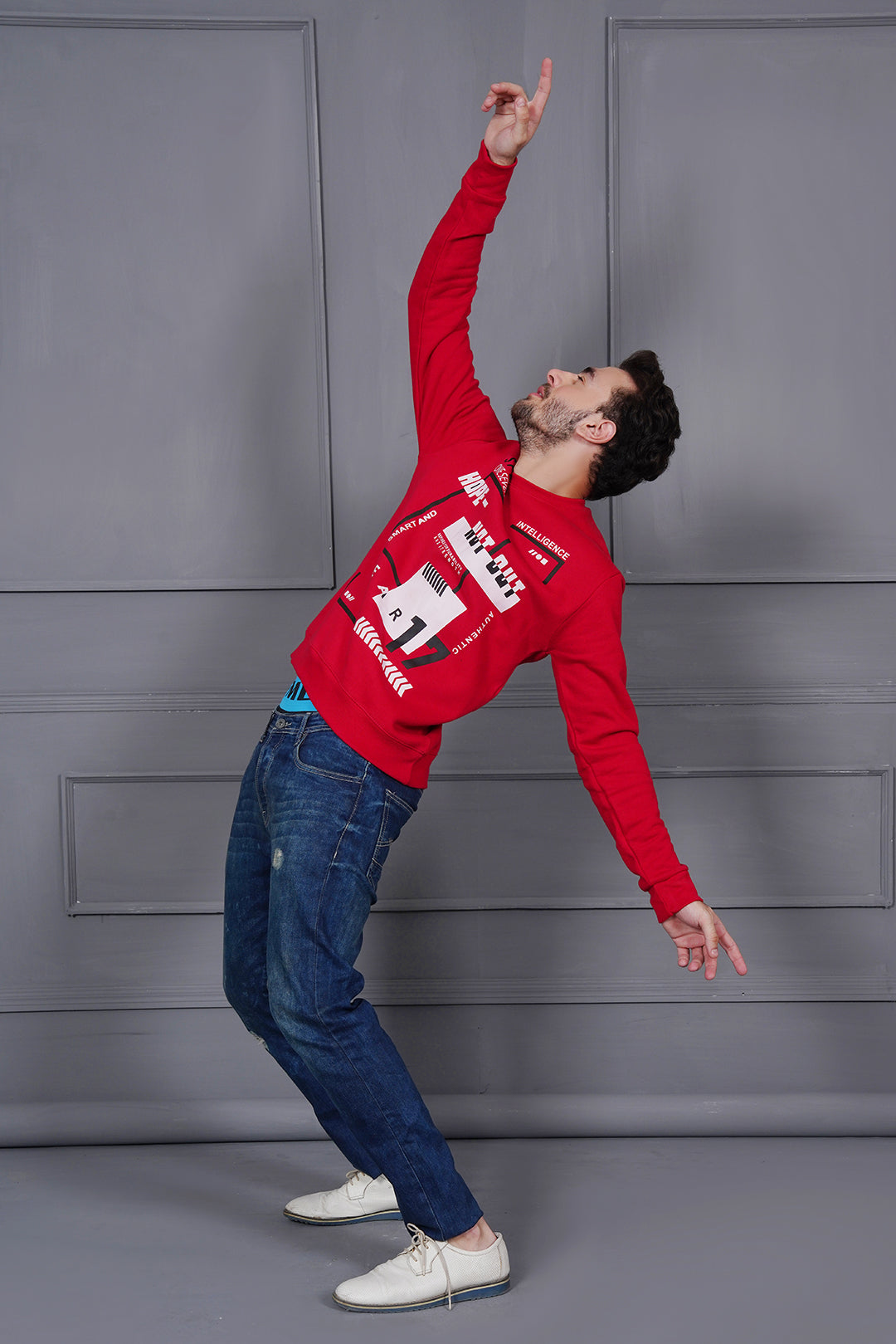 Men Graphic Sweat Shirt