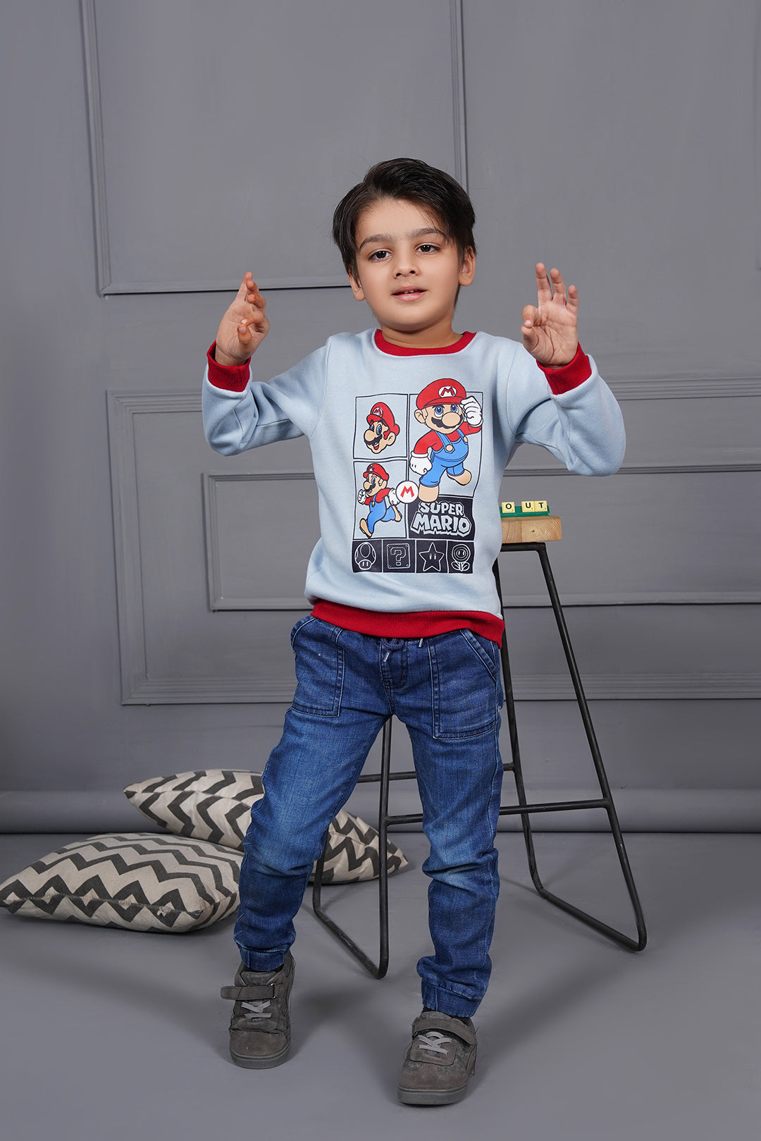 Super Mario Sweart Shirt