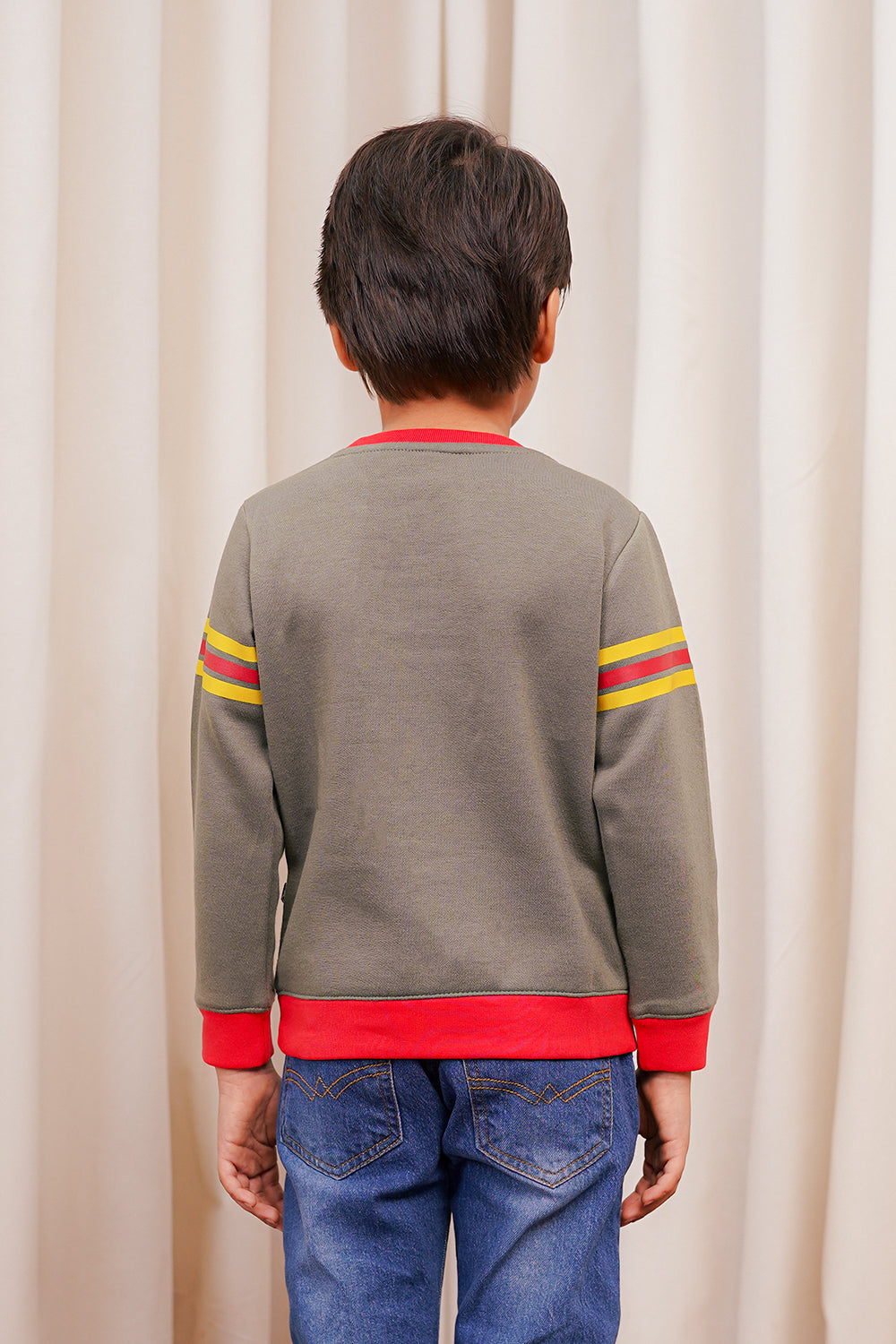 Abstract Graphic Sweatshirt