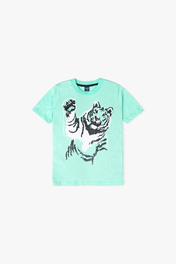 Lion Graphic Tee For Boys