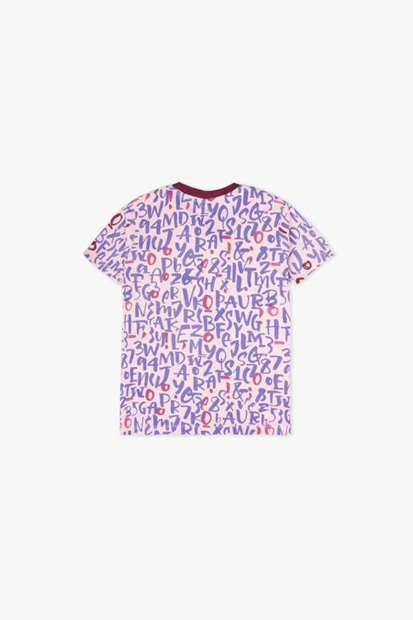 Overall Printed Boys T-Shirt