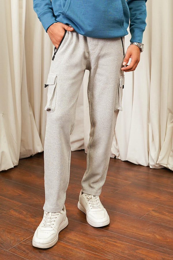 Grey Cargo Pants