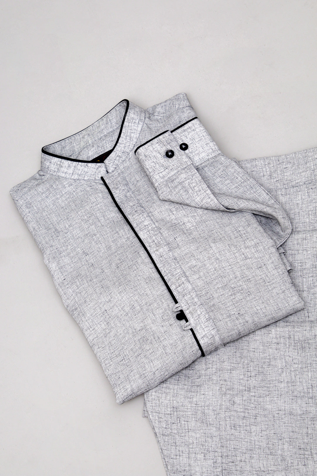 Men'S Shalwar Kameez In Slub Fabric