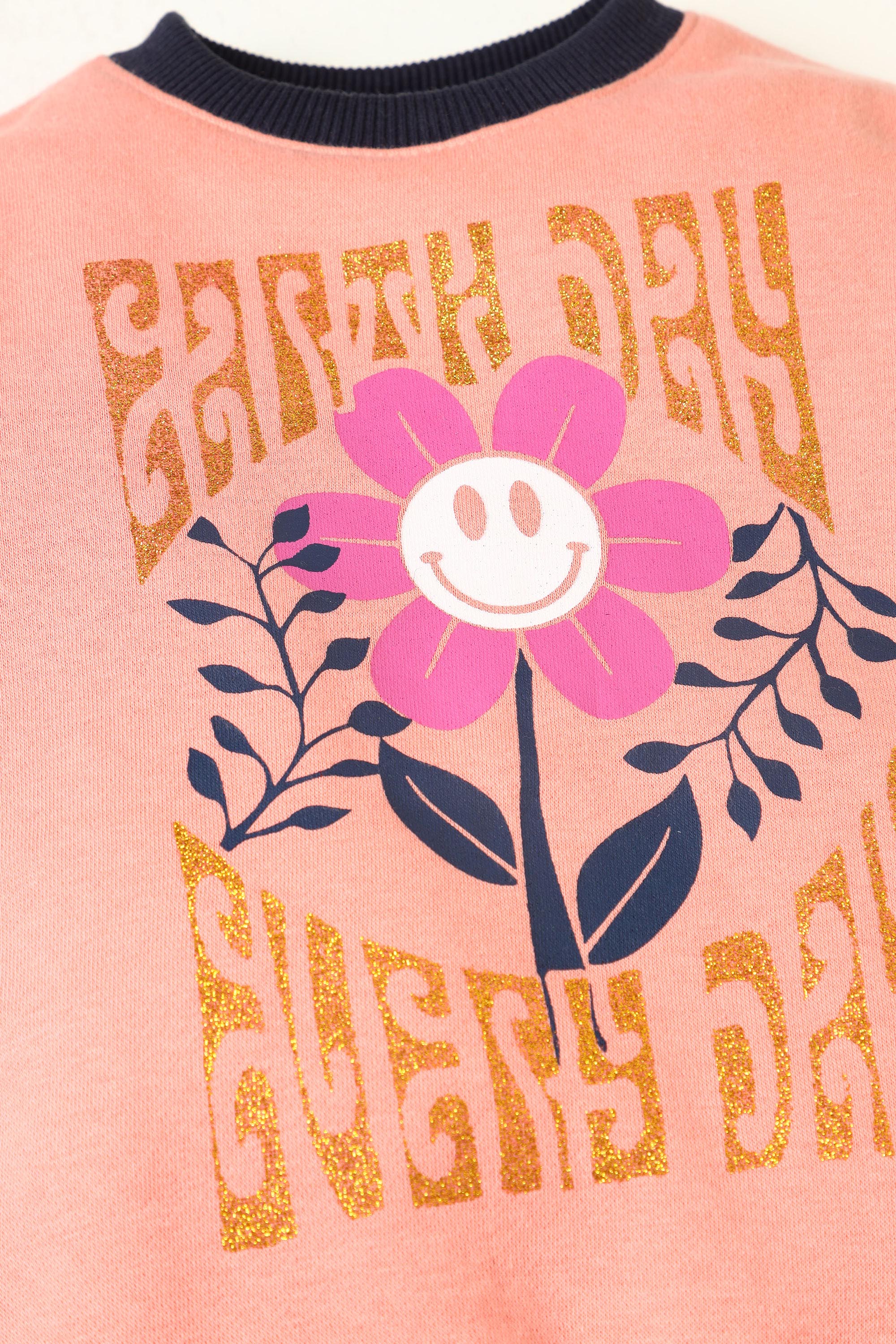 Girl's Floral Sweat Shirt