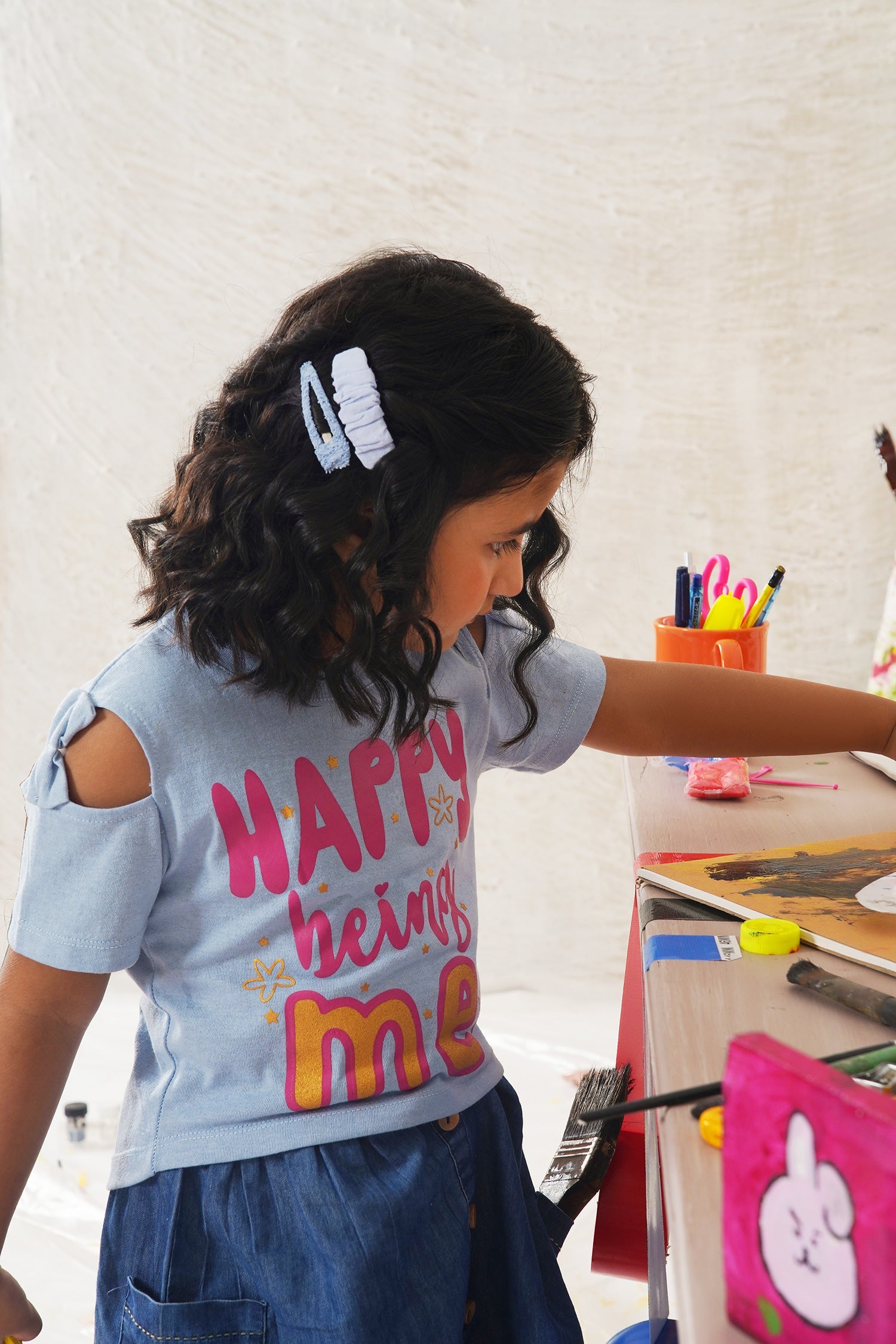 Happy Being Me Girls Top