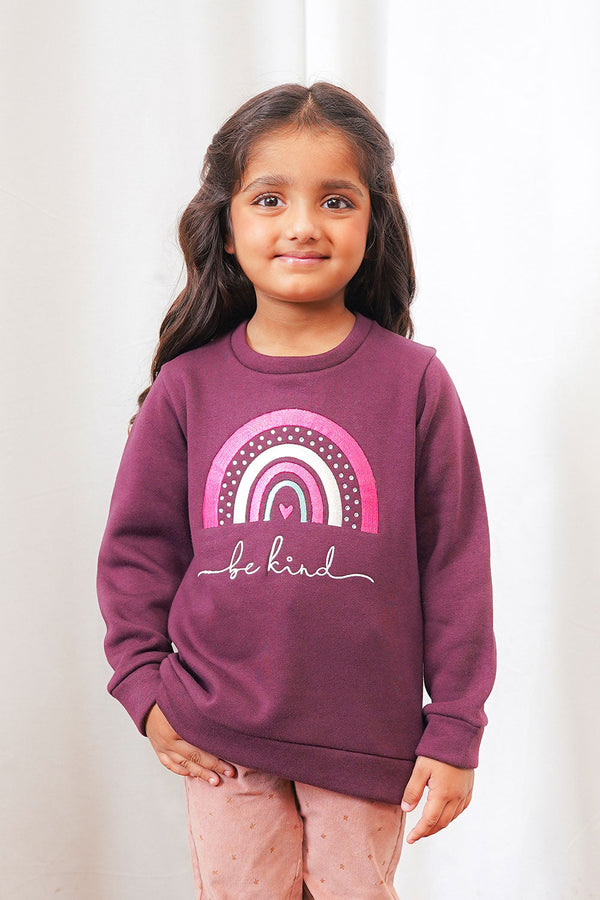 Embroidered Pearl Sweat Shirt