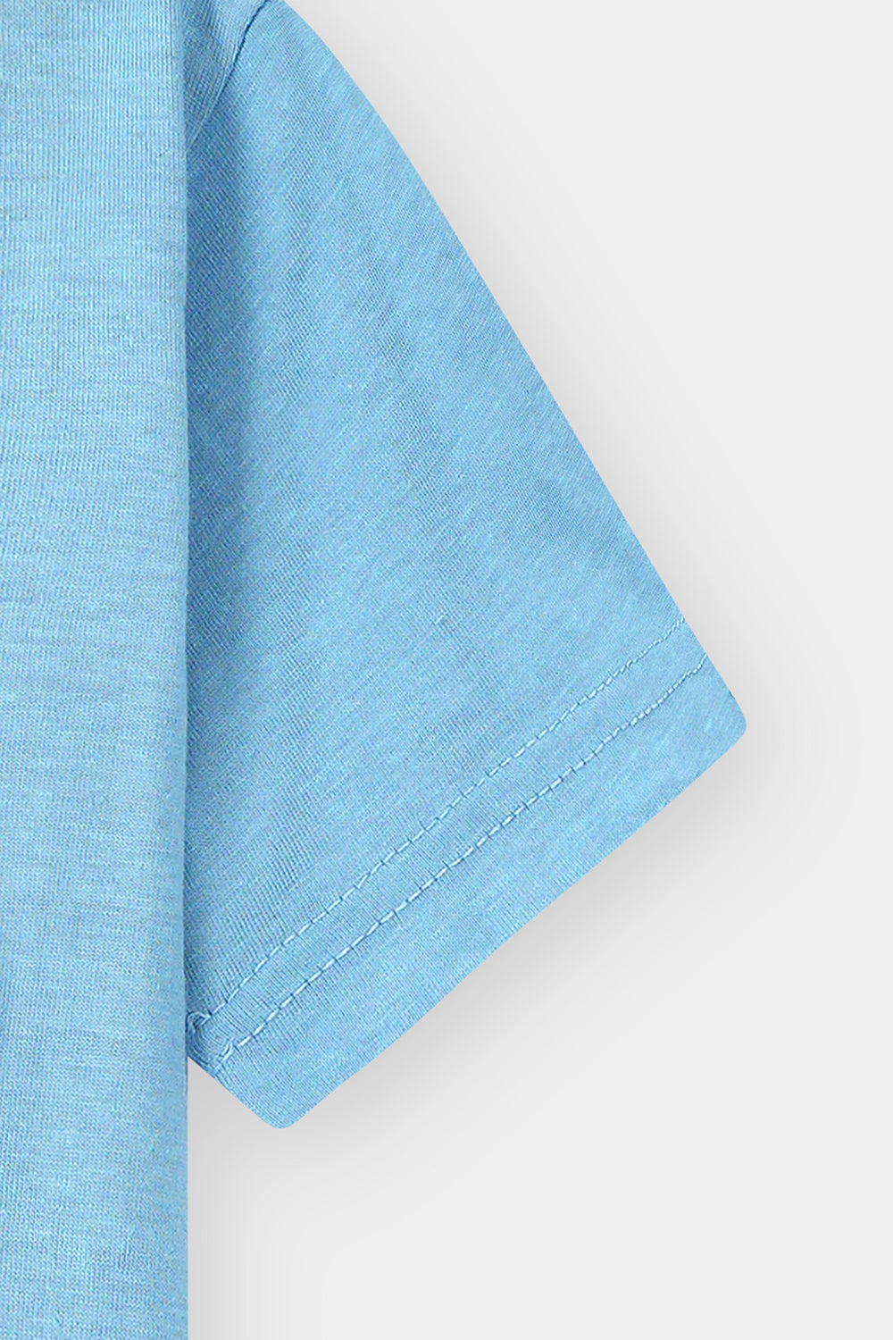 EMBROIDERED BLUE T-SHIRT