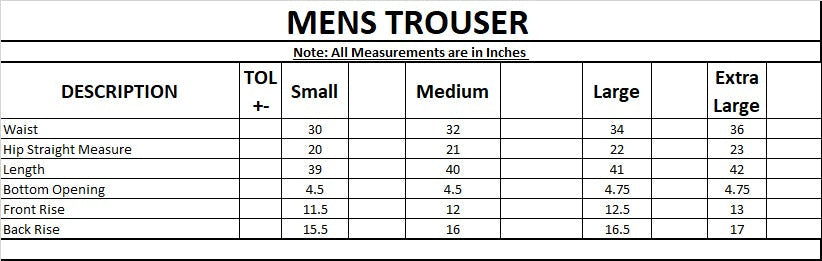Men Panelled Trouser