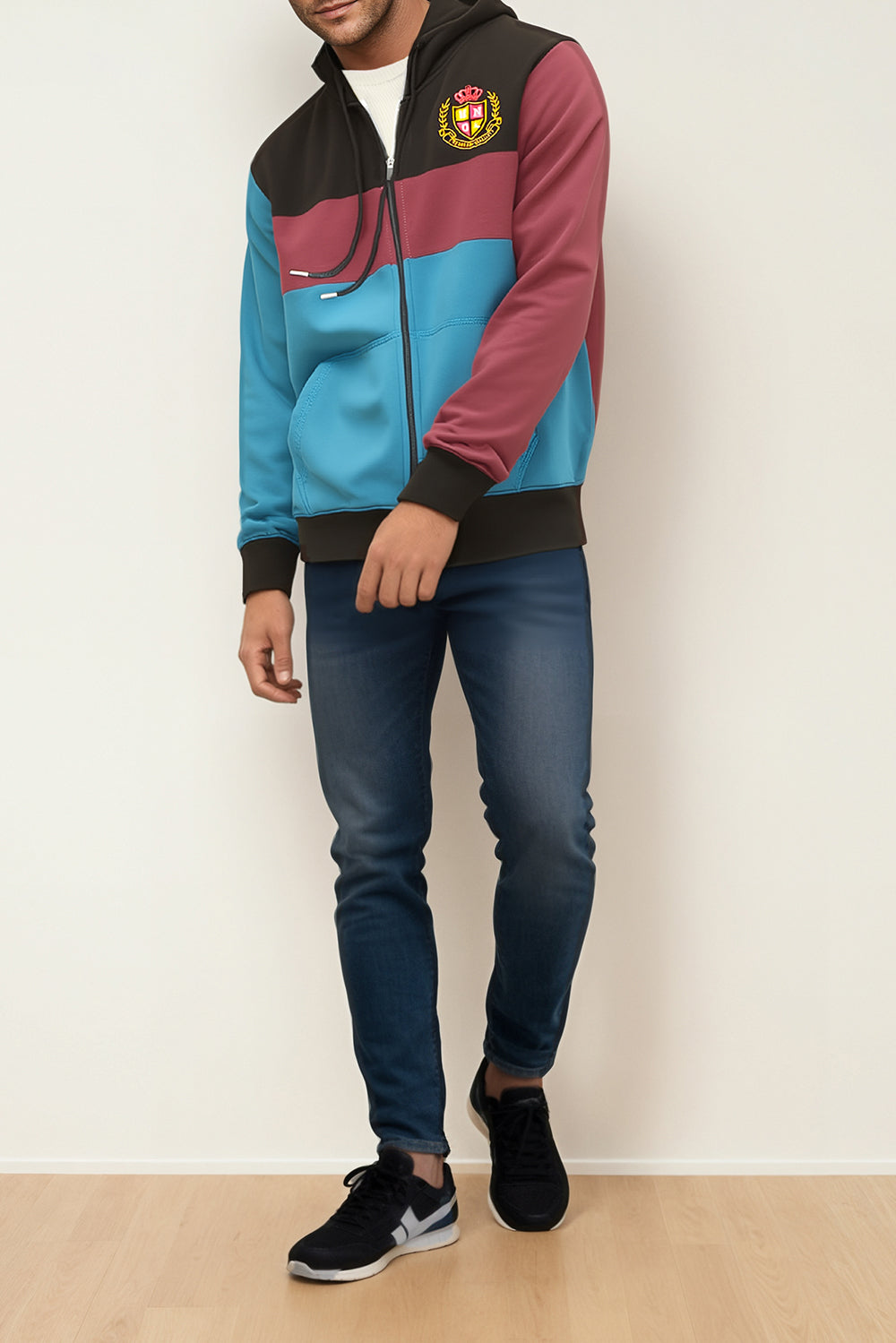 Aquatic Zipper Hoodie