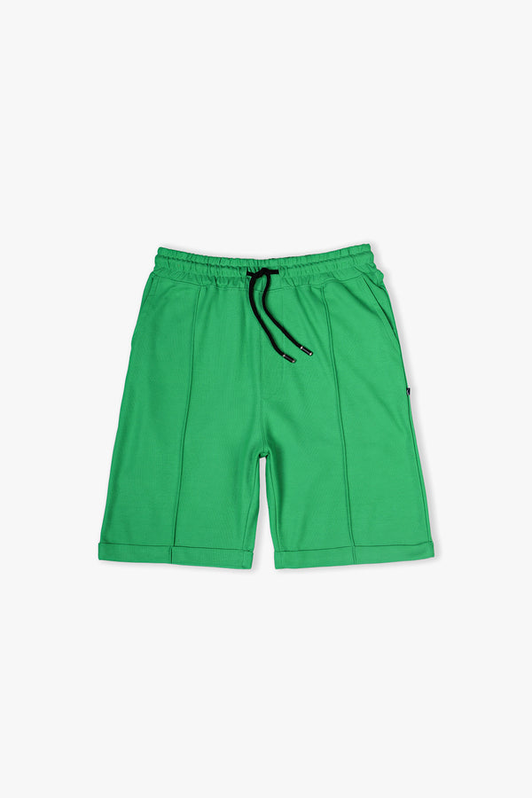 Green Men Pique Shorts
