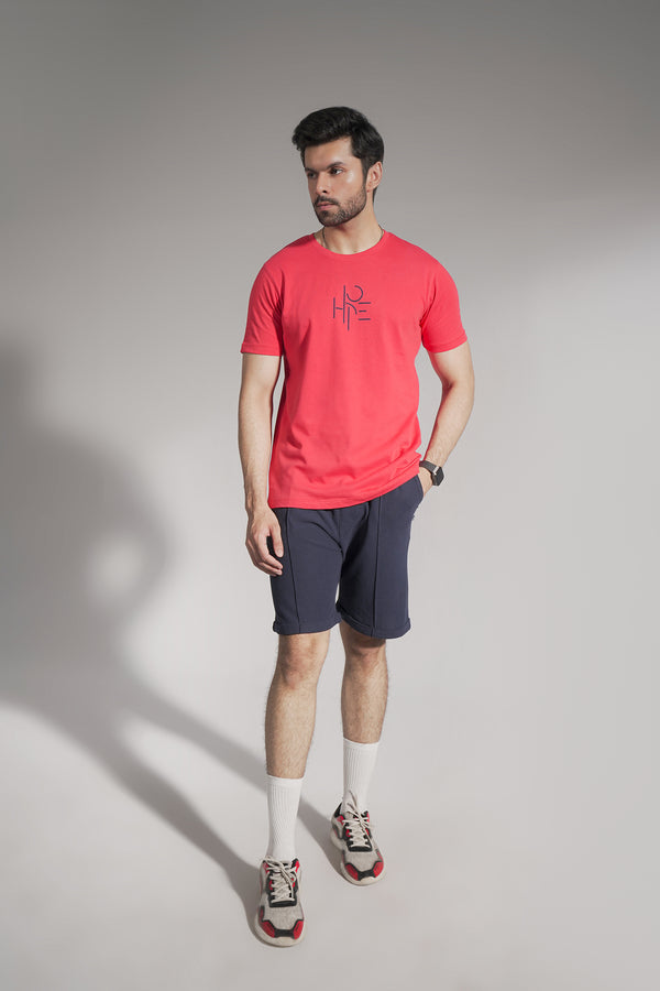 Red Relaxed Fit T-Shirt