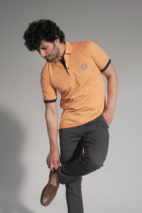 Button Up Classic Polo For Men
