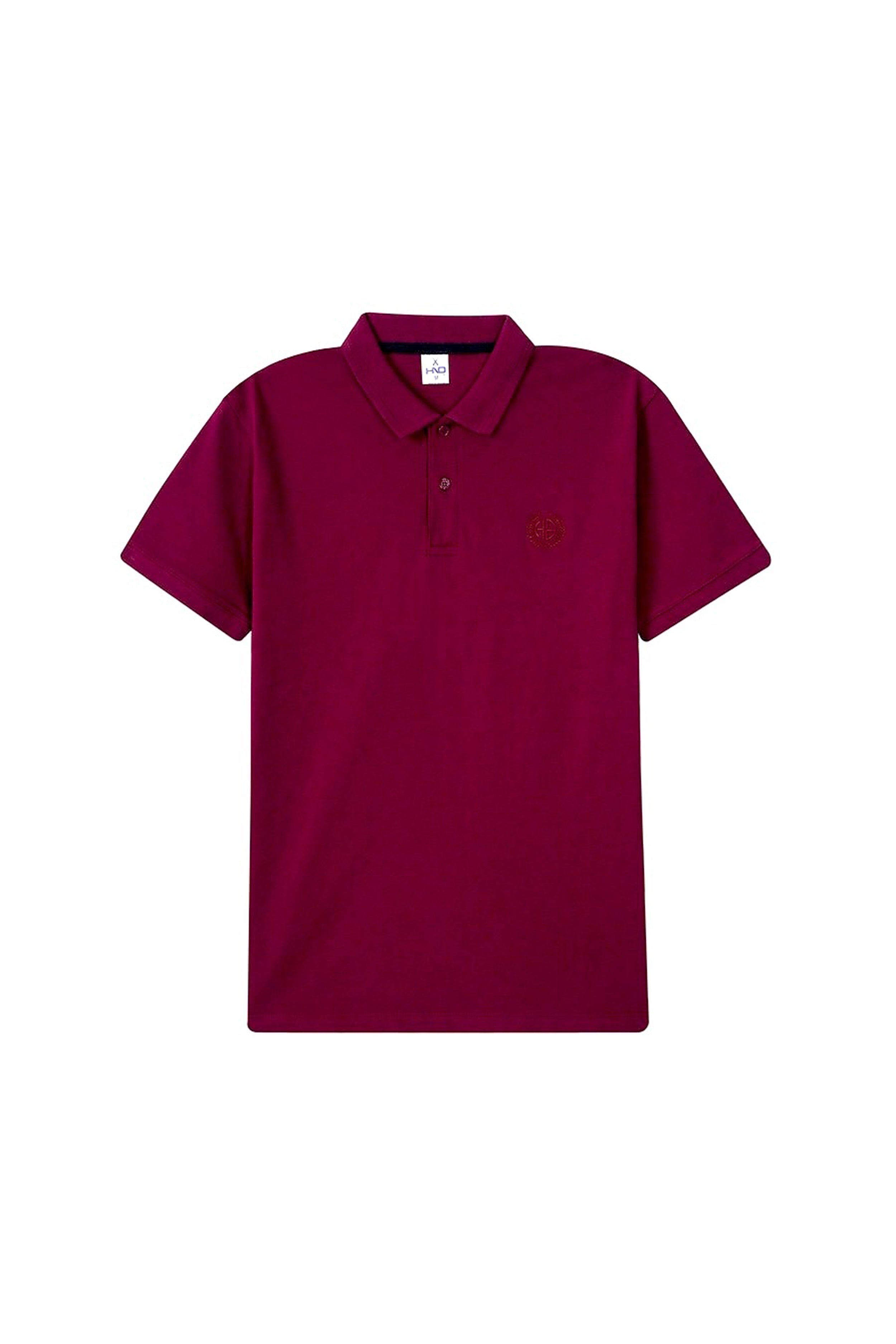 MAROON COTTON POLO