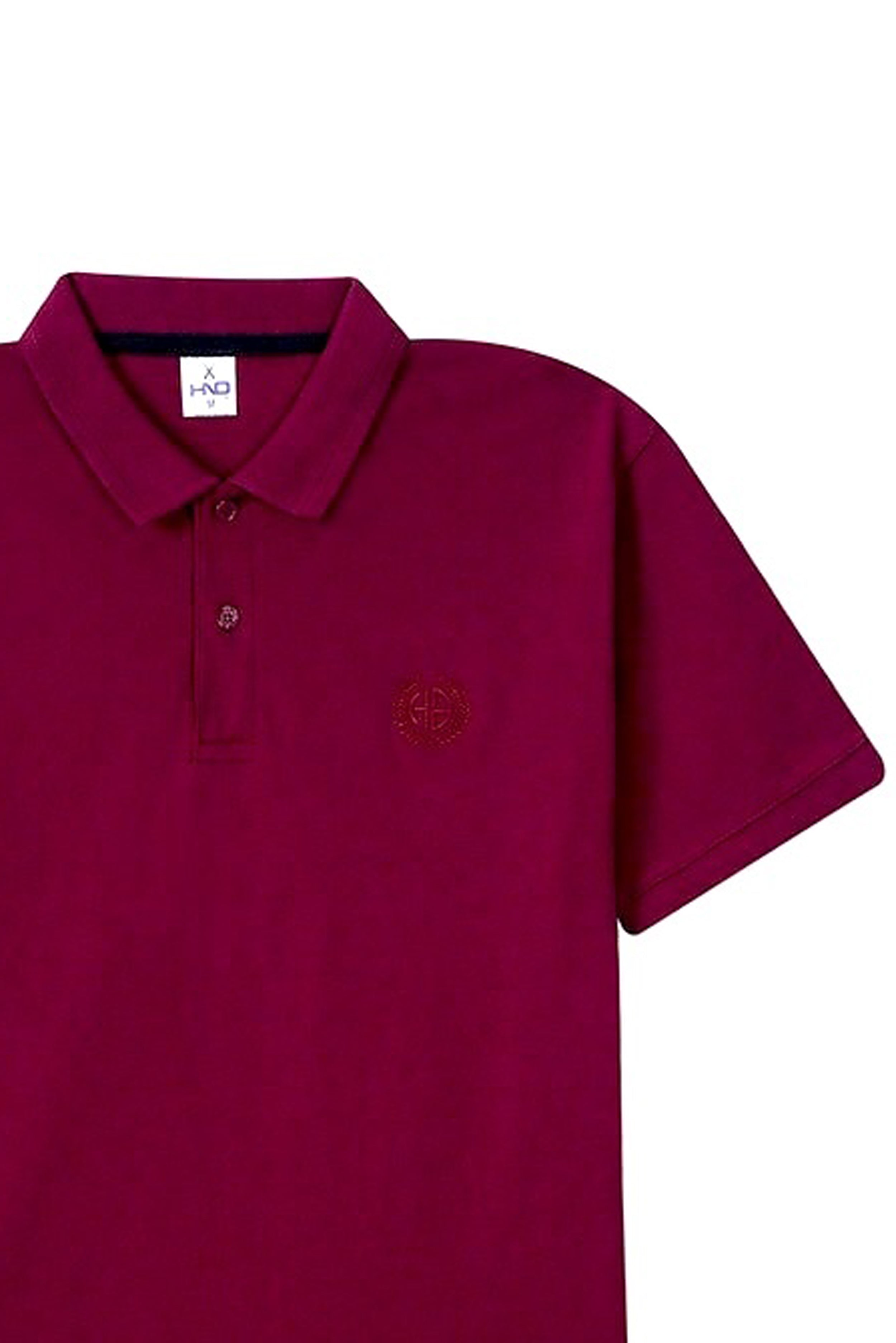 MAROON COTTON POLO