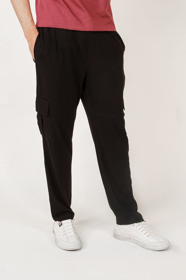 Black Cargo Trouser