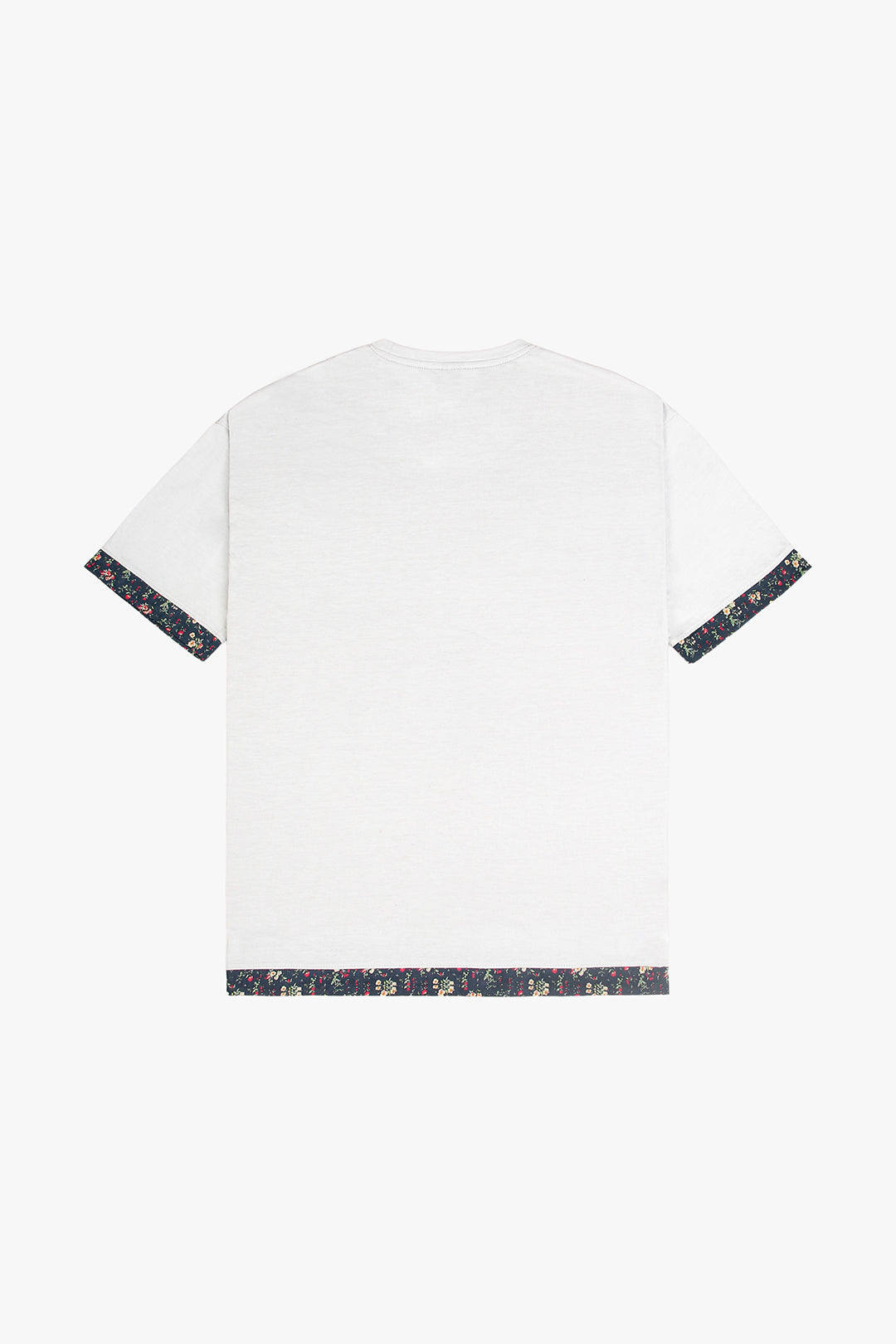 Women T-Shirt With Printed Trims