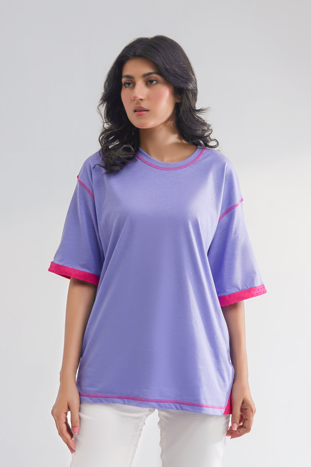LILAC RELAXED T-SHIRT