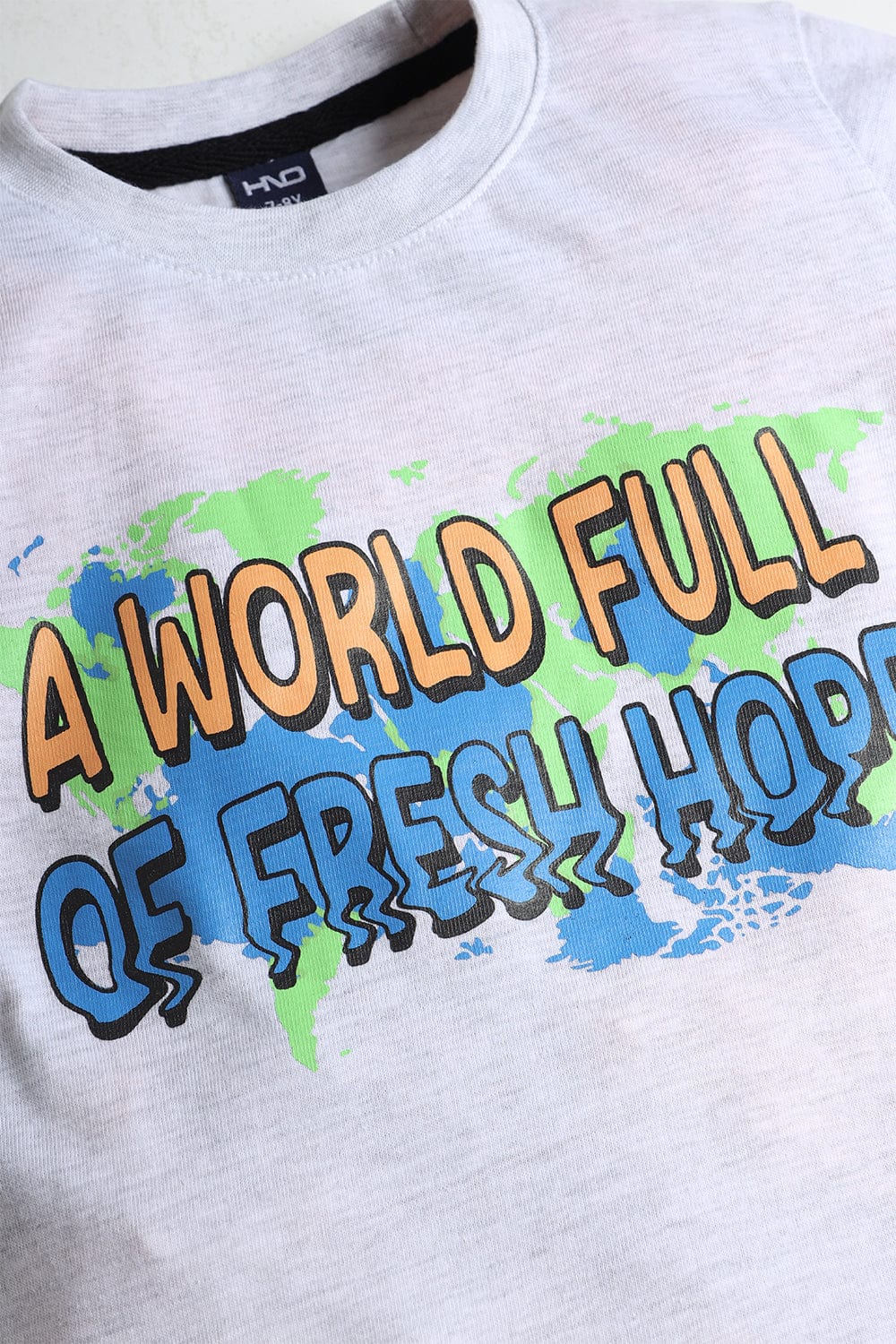 Hope Not Out by Shahid Afridi Boys Knit T-Shirt Boys Fresh Hope Printed T-Shirt