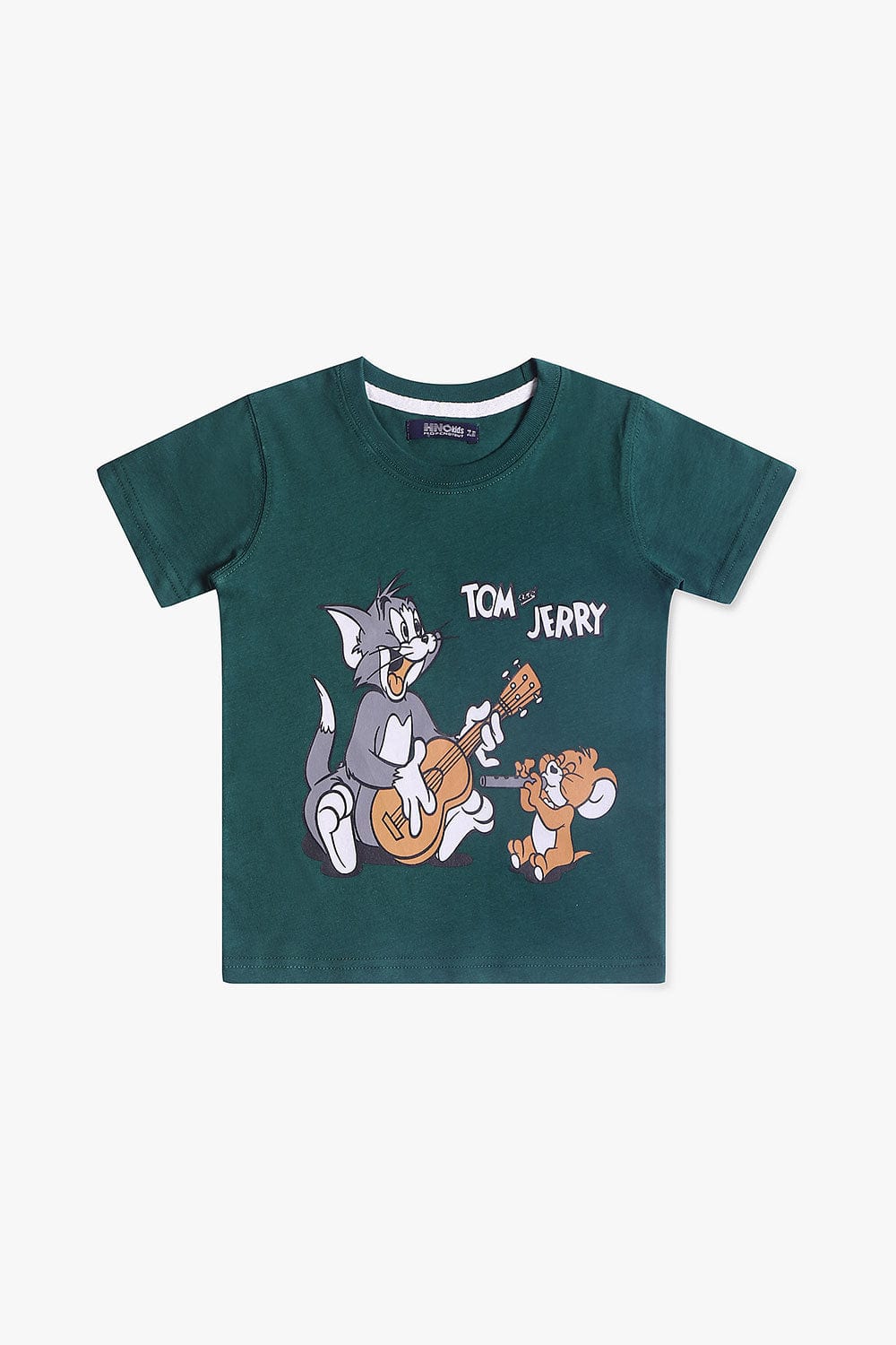 Hope Not Out by Shahid Afridi Boys Knit T-Shirt Tom and Jerry T-Shirt