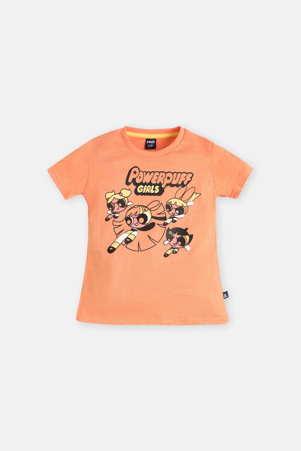 Hope Not Out by Shahid Afridi Girls Knit T-Shirt Girls Orange Powerpuff Girls T-Shirt