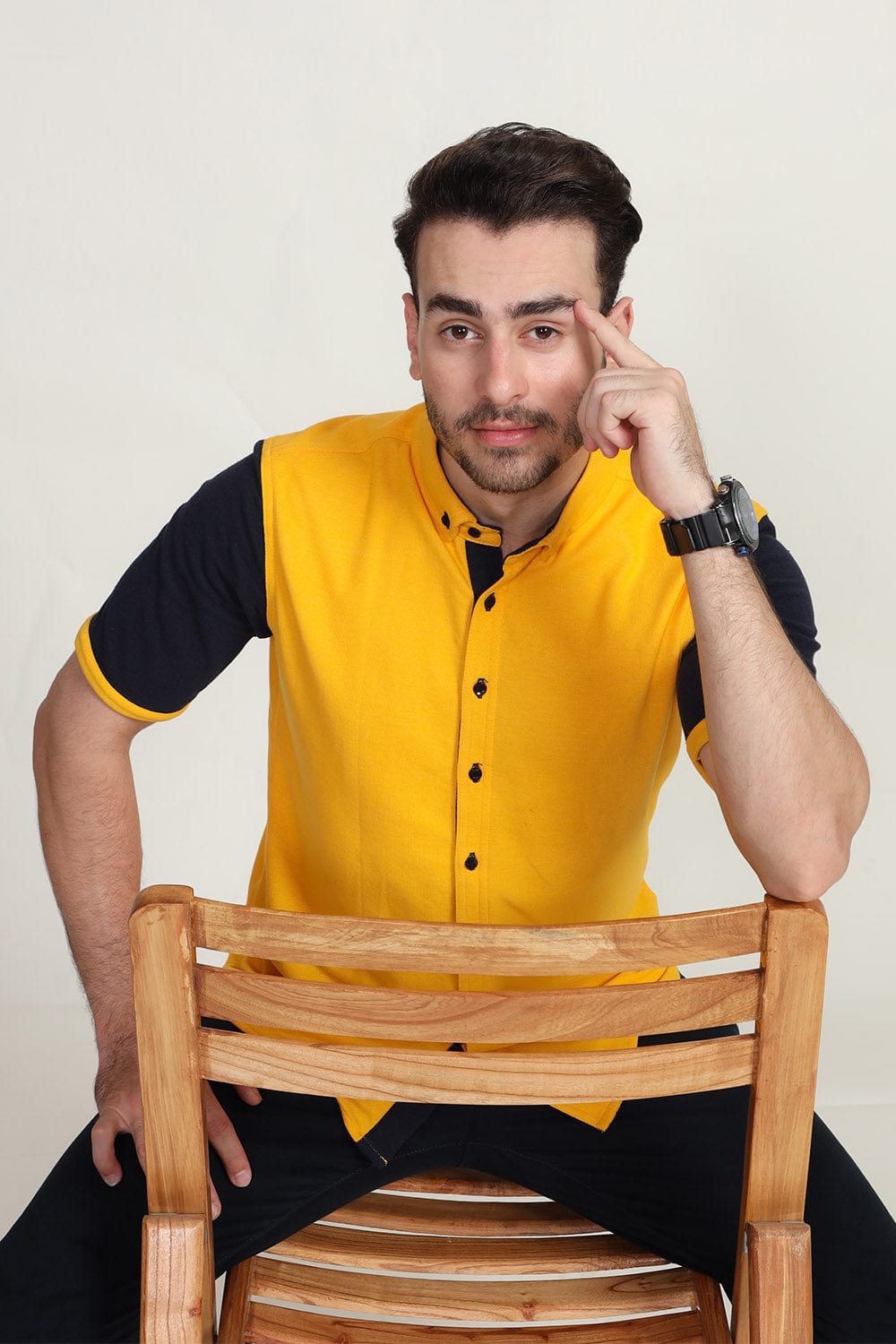 Hope Not Out by Shahid Afridi Men Casual Shirt Men Button Down Pq Shirt
