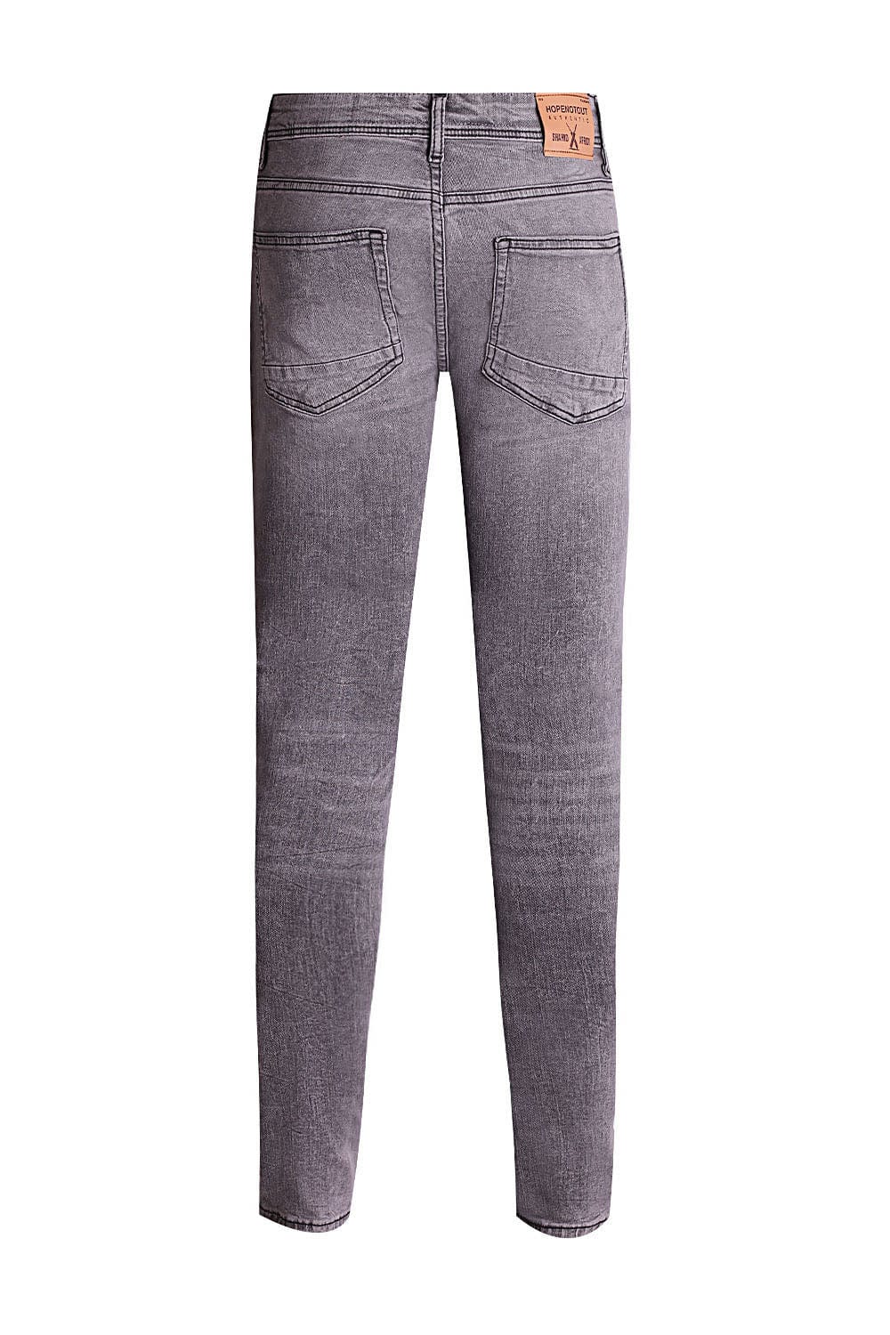 Hope Not Out by Shahid Afridi Men Jeans Premium Stone Wash Slim Fit Ripped Jeans