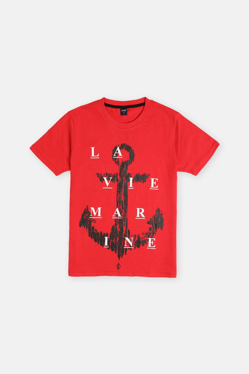 Hope Not Out by Shahid Afridi Men T-Shirt Men Red Lavie Marine T-Shirt