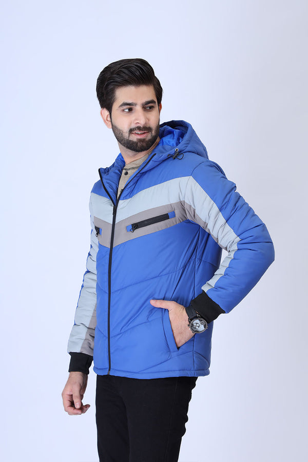 Panelled Puffer Jacket