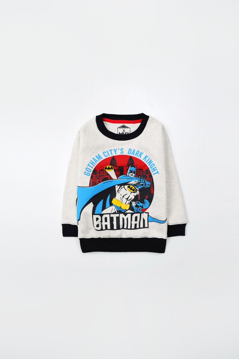 Hope Not Out by Shahid Afridi Boys Knit Sweat Shirt Batman Sweatshirt