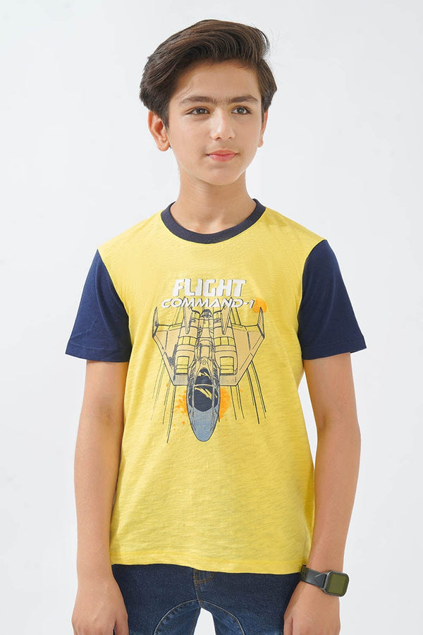 Hope Not Out by Shahid Afridi Boys Knit T-Shirt Air Born T-Shirt