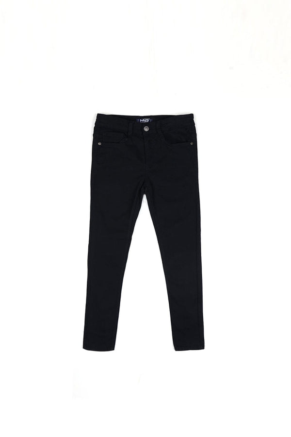 Hope Not Out by Shahid Afridi Boys Non Denim Pants Black Chino Pants for Boys