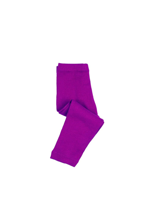 Hope Not Out by Shahid Afridi Girls Knit Tights Basic Purple Tights
