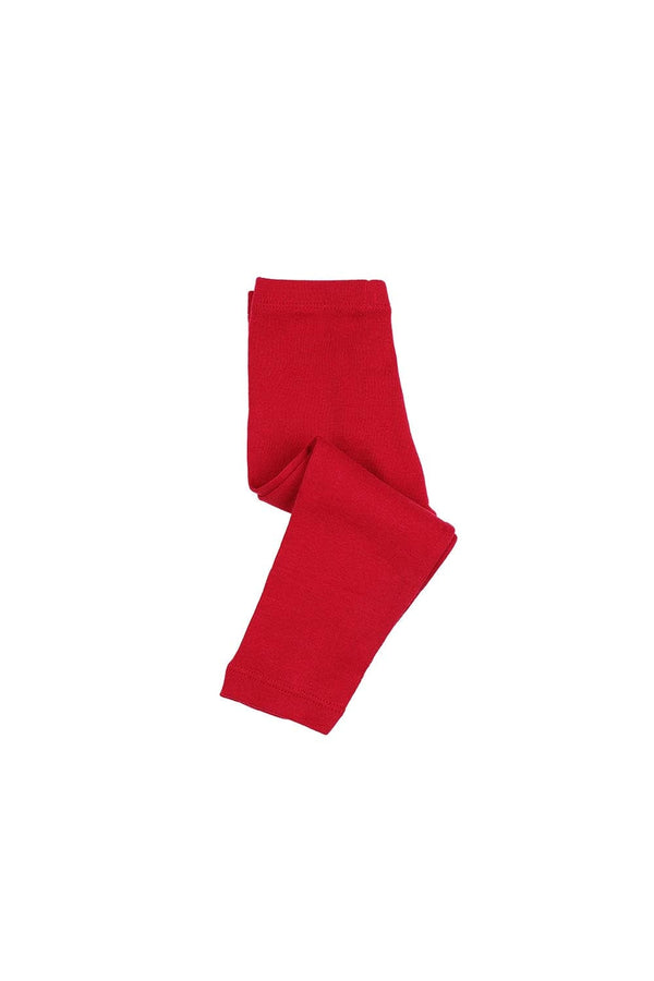 Hope Not Out by Shahid Afridi Girls Knit Tights Basic Red Tights