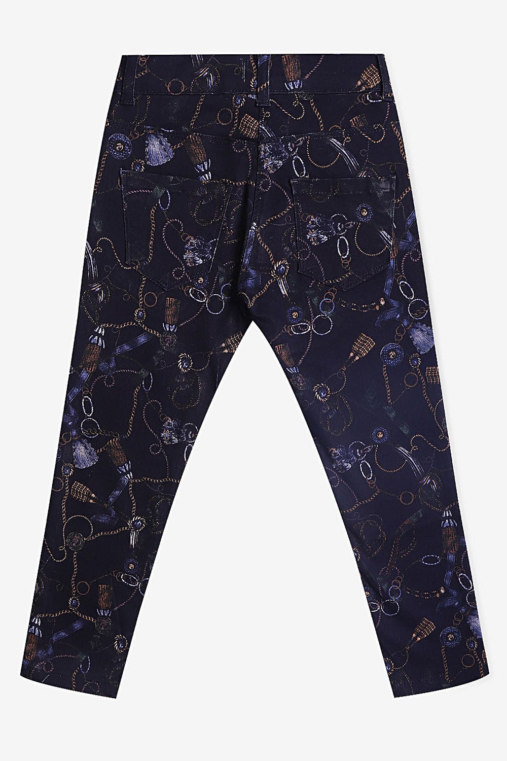 Hope Not Out by Shahid Afridi Girls Non Denim Pants All Over Printed Pants