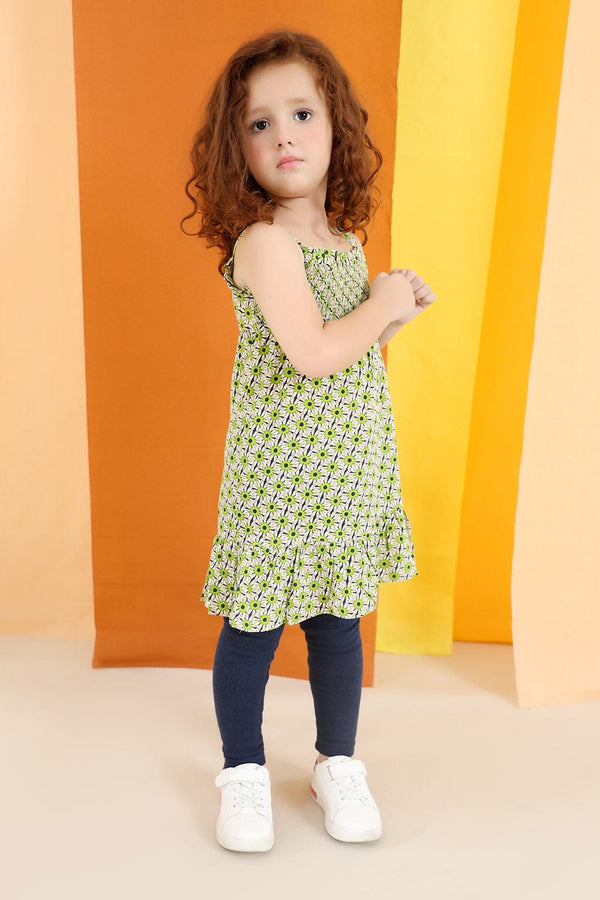 Hope Not Out by Shahid Afridi Girls Woven Dresses Girls Plain Woven Top