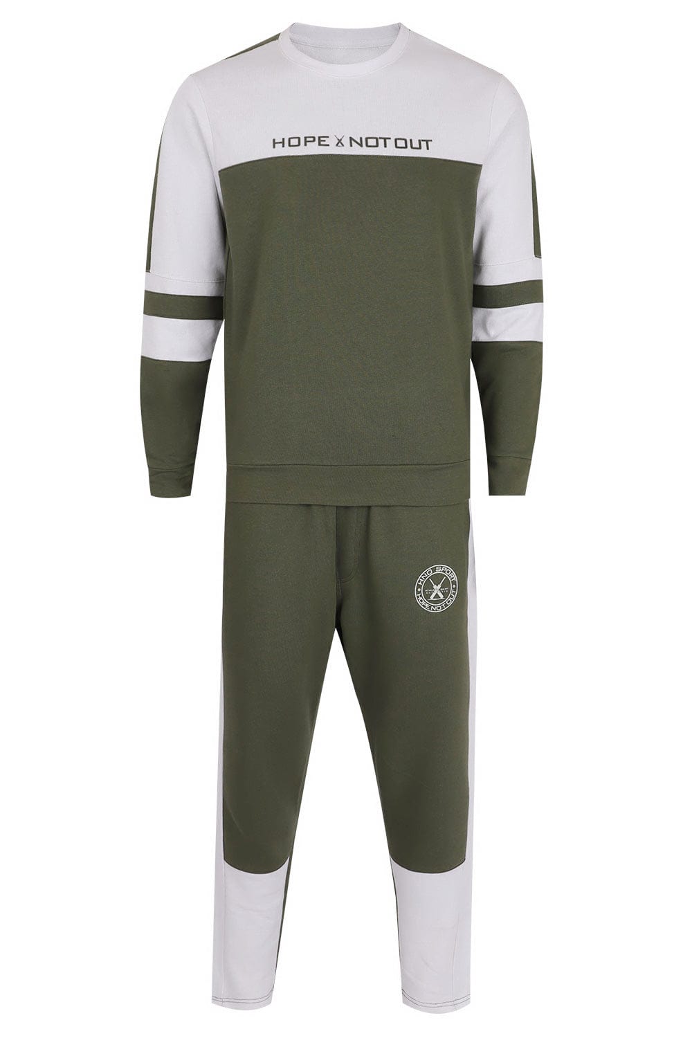 Hope Not Out by Shahid Afridi Men Athleisure Set Fashion Athleisure Set with Cut and Sew Panels