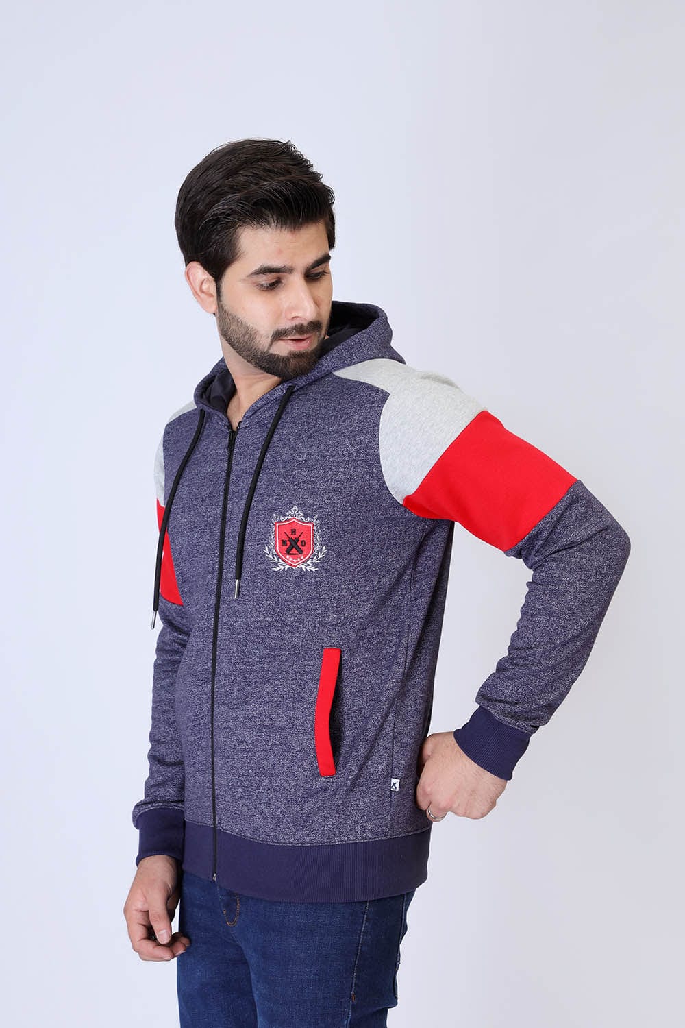 Hope Not Out by Shahid Afridi Men Hoody Graphic Panelled Hoody