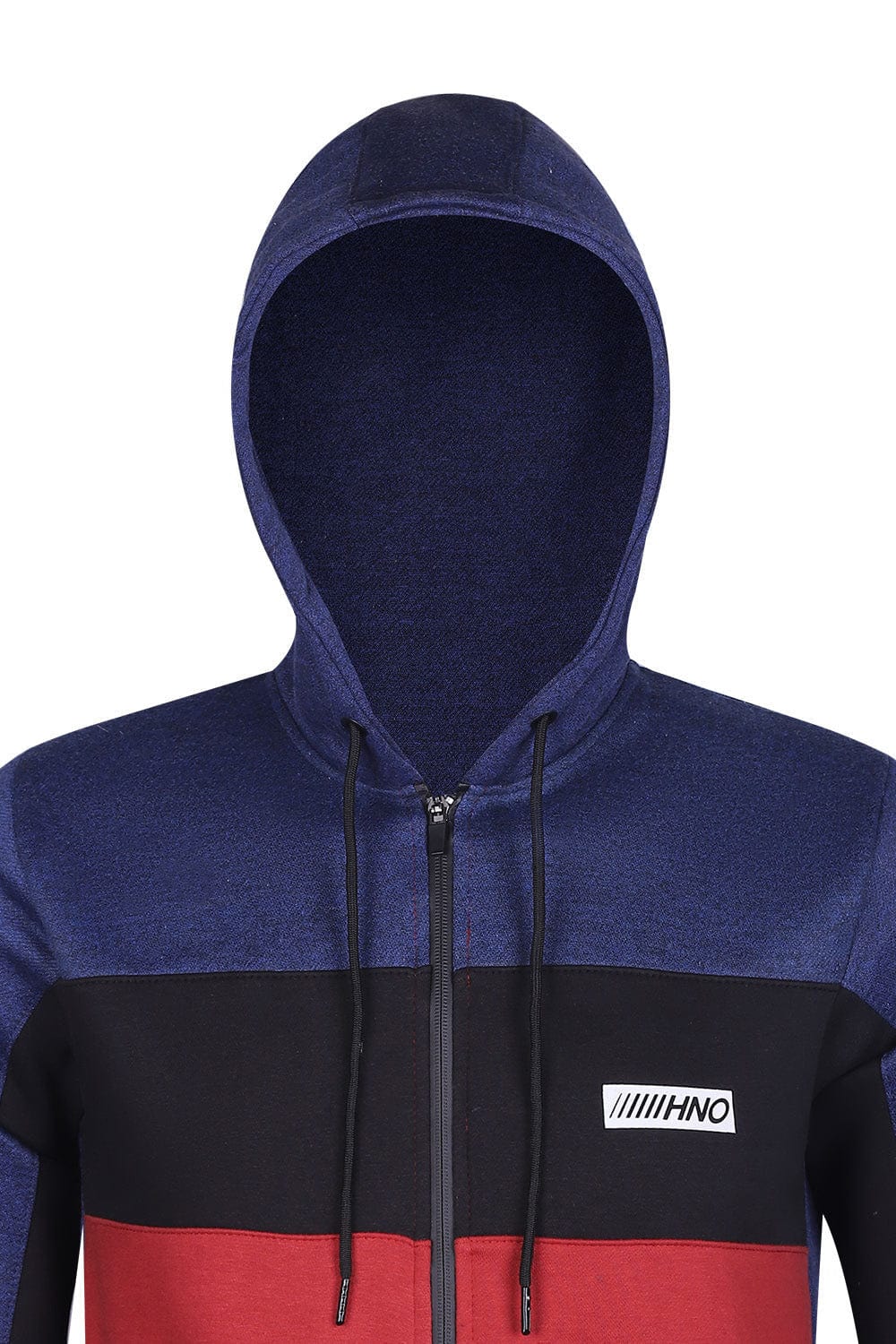 Hope Not Out by Shahid Afridi Men Hoody Zipper Hood with Cut and Sew Panels