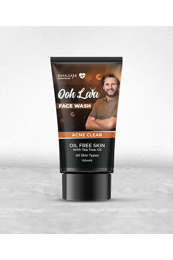Hope Not Out by Shahid Afridi Men Hope Care Personal Care Acne Clear Face Wash HC43487-STD-MIX