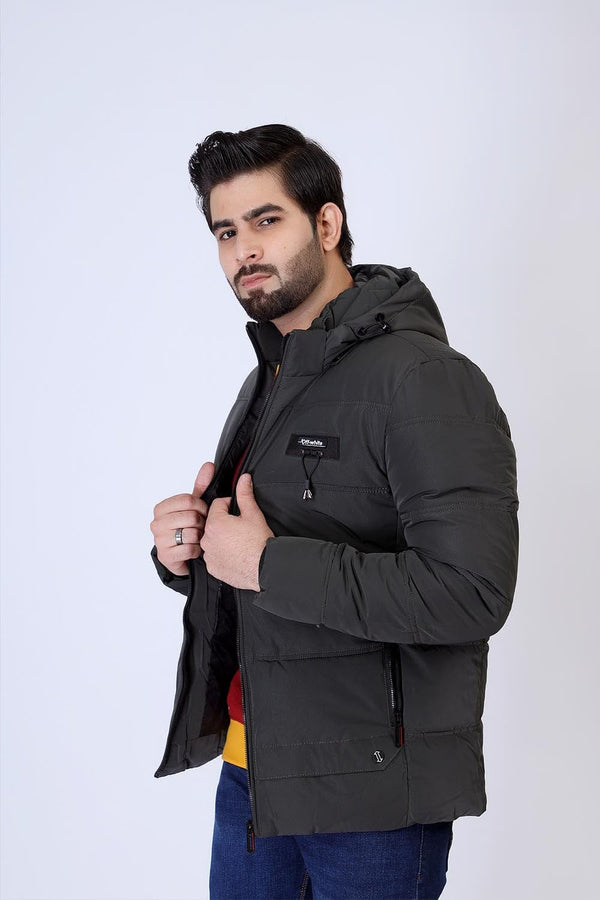 Hope Not Out by Shahid Afridi Men Jacket Double Stitched Puffer Jacket